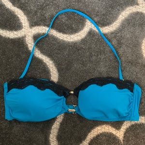 Pink Victoria’s Secret Bandeau Bikini top medium